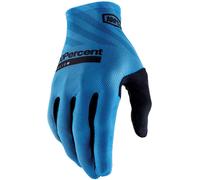 100% Celium Guantes de bicicleta, negro-azul, tamaño M para Hombres
