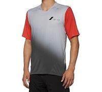 100% Celium Jersey XL Gris/Rojo 40011-00013