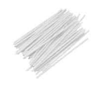 100 cepillos higiénicos de algodón para limpieza de tuberías de flauta y mantenimiento de instrumentos, varillas higiénicas flexibles, limpiadores de tuberías para instrumentos musicales