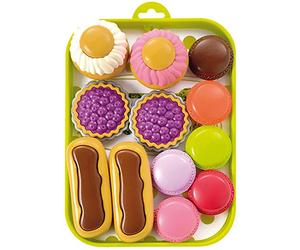 100% Chef- Bandeja pasteles, Multicolor (Ecoiffier 980)