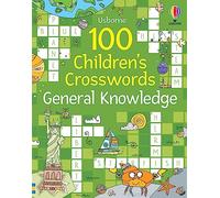 Usborne – 100 crucigramas infantiles: conocimientos generales (puzzles y sopas de letras)
