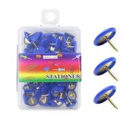 100 chinchetas decorativas para tablón de anuncios, suministros para proyectos de manualidades, decoración de oficina y visualización de mapas, tablero de mensajes, dibujo de pulgar