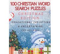 100 Christian Word Search Puzzles: Christmas Edition