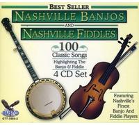 100 Classic Songs (CD) Nashville Banjos & Fiddles (Importación USA)