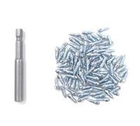 100 clavos para neumáticos universales para ruedas de scooter, tacos de nieve, antideslizantes