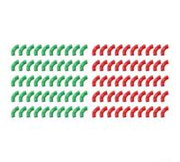 100 clips de entrenamiento de jardín de 90 grados para alinear tallos a lo largo de enrejados estacas y sistemas de red en configuraciones verticales de agricultura