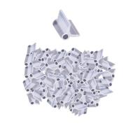 100 clips de injerto de plantas, clips de enrejado, clip de cultivo de plántulas, soporte de plantas de jardín para flores, vivero, plántulas, bonsái, 4 mm