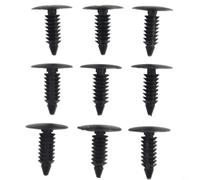 100 clips de parachoques de plástico con agujero de 8 mm de diámetro para uso automotriz, compatible con modelos 388577S, W705589 S300 y 6030441