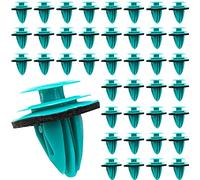 100 clips para puerta de coche, clips de fijación para parachoques compatibles con botas de coche, puertas interiores o paneles de molduras