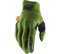 100% Cognito Guantes de motocross, verde, Talla XL