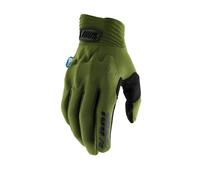 100% Cognito Smart Shock Gloves Army Green L