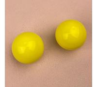100 Coin Operated Bubble Gum Machine Empty Balls,Candy vending machine empty balls,12 - colors available(Yellow)