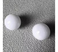 100 Coin Operated Bubble Gum Machine Empty Balls,Candy vending machine empty balls,12 - colors available(White)