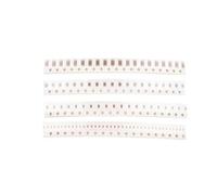 100 condensadores cerámicos multicapa de película gruesa SMD 0603 de 50 V, 100 NF, 1 UF, 2,2 UF, 4,7 UF, 10 UF, 1 NF y 100 PF.(330pF)