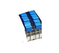 100 condensadores de corrección de película, 63 V/100 V, 102/152/222/332/103/223/333/473/104/224/334/474/684/105/225, paso de 5 mm, 5%(63V224 u22J63)