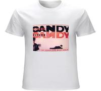 100% Cotton Sportswear tee Amyl The Sniffers Caltex T-Shirt Solid Color Fashion Men's Tops White 3XL