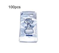 100-Count Drawstring Ice Packs Puncture-Resistant Disposable Recyclable Freezer Bags