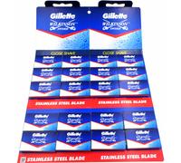 100 cuchillas de afeitar de doble filo Gillette Wilkinson Sword