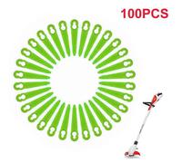 100 cuchillas de plástico para cortacésped Stihl Polycut 2-2 Polycut 3-2 FSA 45 FSA 57 para jardín.