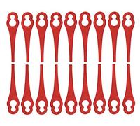 100 cuchillas de repuesto compatibles con desbrozadora con batería Masko/LUX-Tools A-RT-20/26, cuchillas de plástico para desbrozadora Masko/LUX-Tools
