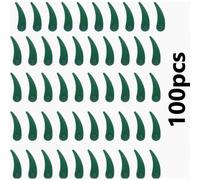 100 cuchillas de repuesto de plástico para desbrozadoras inalámbricas, cuchillas de corte duraderas para desbrozadoras de césped para el man