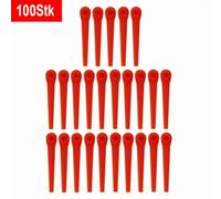 100 cuchillas de repuesto para cortacésped Gardena Easycut Li-18/23r (100 unidades)