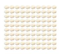 100 cuentas de conchas marinas para pulseras y collares hechos a mano, componentes de fabricación de joyas, accesorios elegantes de concha de mar