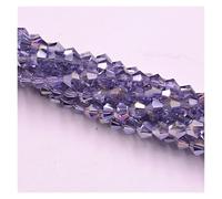 100 cuentas de cristales biconos 4 mm, transparentes, color verde, for hacer joyas(019AB)