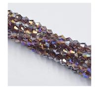 100 cuentas de cristales biconos 4 mm, transparentes, color verde, for hacer joyas para pulseras de amistad(017AB)