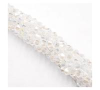 100 cuentas de cristales biconos 4 mm, transparentes, color verde, for hacer joyas para pulseras de amistad(001AB)