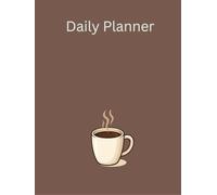100 Days Daily Goal Planner with weekly Planner - Coffee Edition 8.5x11