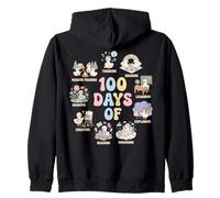 100 Days of Being A Silly Goose Sudadera con Capucha