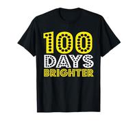 100 Days of School 100 days brighter Camiseta