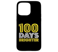 100 Days of School 100 days brighter Carcasa para iPhone 15 Pro Max