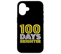 100 Days of School 100 days brighter Carcasa para iPhone 16