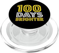 100 Days of School 100 days brighter PopSockets PopGrip para MagSafe