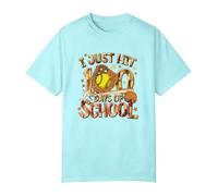 100 Days of School - Camiseta de béisbol de manga corta para profesoras, A01-azul cielo, 3XL