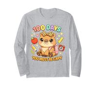 100 Days You Must Be Capy, Lindo Chico de Escuela con Forma de carpincho Leopardo Manga Larga