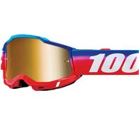 100% Desconocido Accuri 2 Goggles - Lentes Espejadas Gafas, Unisex Adulto, Unity - Espejo True Gold Lens, Talla única