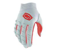 100% Desconocido, AIRMATIC Gloves Adult M Silver Neon Orange