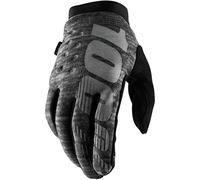 100% Desconocido Guantes BRISKER Gris Jaspeado - XL
