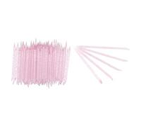 100% desechable -Nagel-Nagel-Nagelschneidchen -Drücker DoppelEnde Sticks Ein Ende hat einen Käferwinkel und das andere Ende ist für Nagelreinigung und Pflege -Make -Up (Pink)
