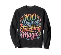 100º Día de Escuela - 100 Días de Enseñanza de Magia Sudadera