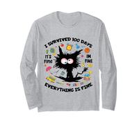 100º Día de Escuela Está Bien, Estoy Bien, Todo está Bien Manga Larga