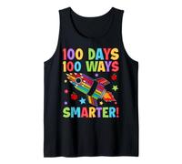 100 Días 100 Maneras Más Inteligentes Camiseta sin Mangas