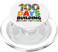 100 Días Construyendo Futuros Brillantes 100 Días De Escuela PopSockets PopGrip para MagSafe