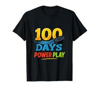 100 días de celebración de Hockey Power Play Camiseta