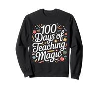 100 Días de Enseñanza de Magia - 100º Día de Escuela Sudadera