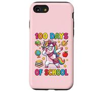 100 días de Escuela Dabbing Unicorn Leopard Coquette Bow Girl Carcasa para iPhone SE (2020) / 7/8