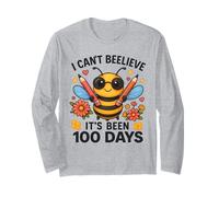 100 días de Escuela, no Puedo Creer Que hayan Pasado 100 días niños Manga Larga